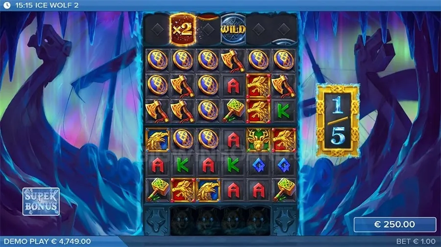 New online slot game interface